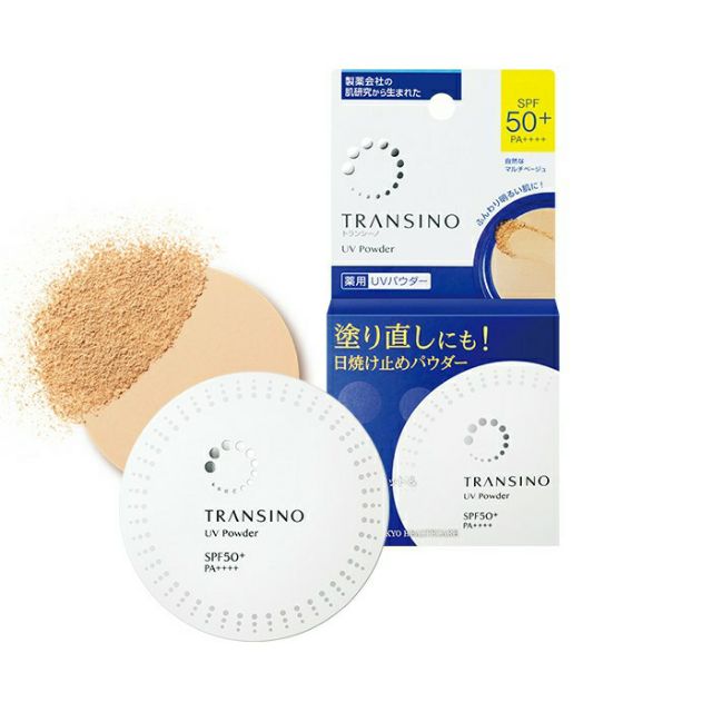 Phấn phủ Transino chống nắng, trắng da cao cấp Nhật Bản Transino UV Powder