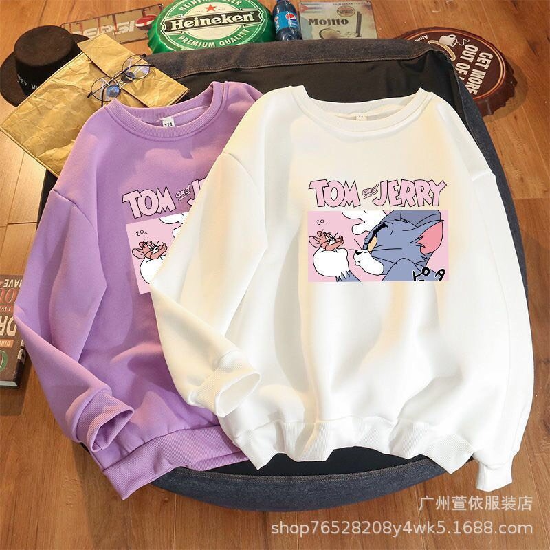 Áo Sweater Nữ Dáng Rộng In Chữ Phong Cách Hàn Quốc Năng Động Cho Nữ, Áo nỉ S54 | BigBuy360 - bigbuy360.vn