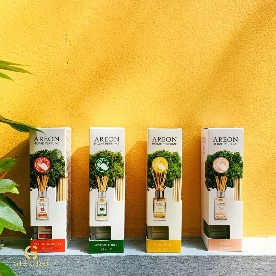 Nước hoa thơm phòng thiên nhiên AREON HOME cao cấp Nhập Khẩu Bulgaria