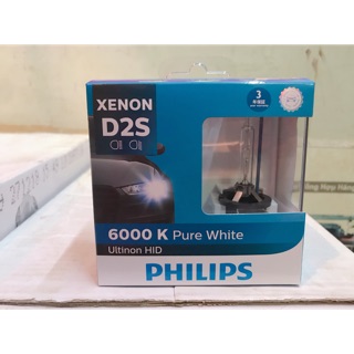 Bóng đèn Philips Xenon D2S 6000K Pure White