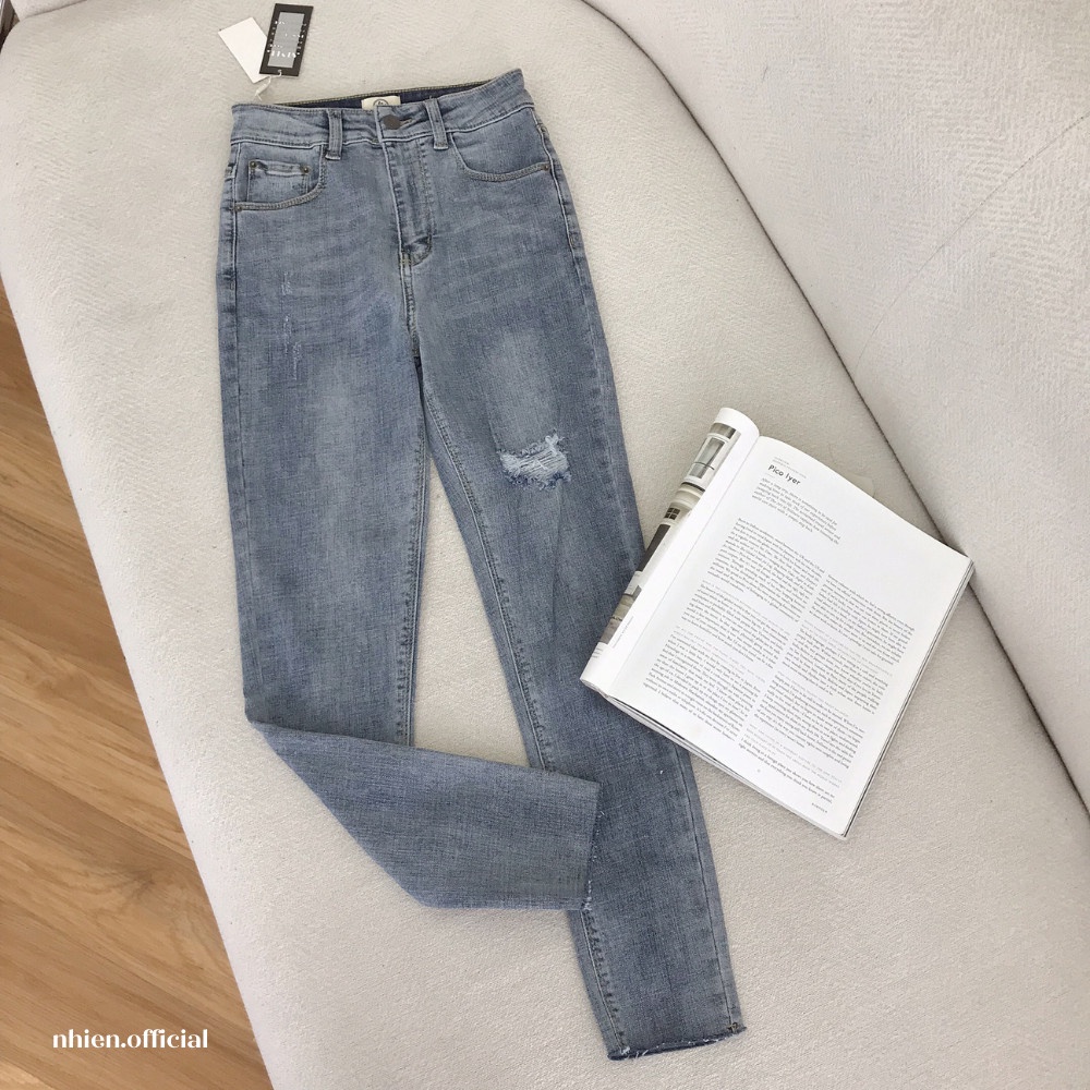 Quần Jean Form Ôm C666_Nhienvintage BQ20
