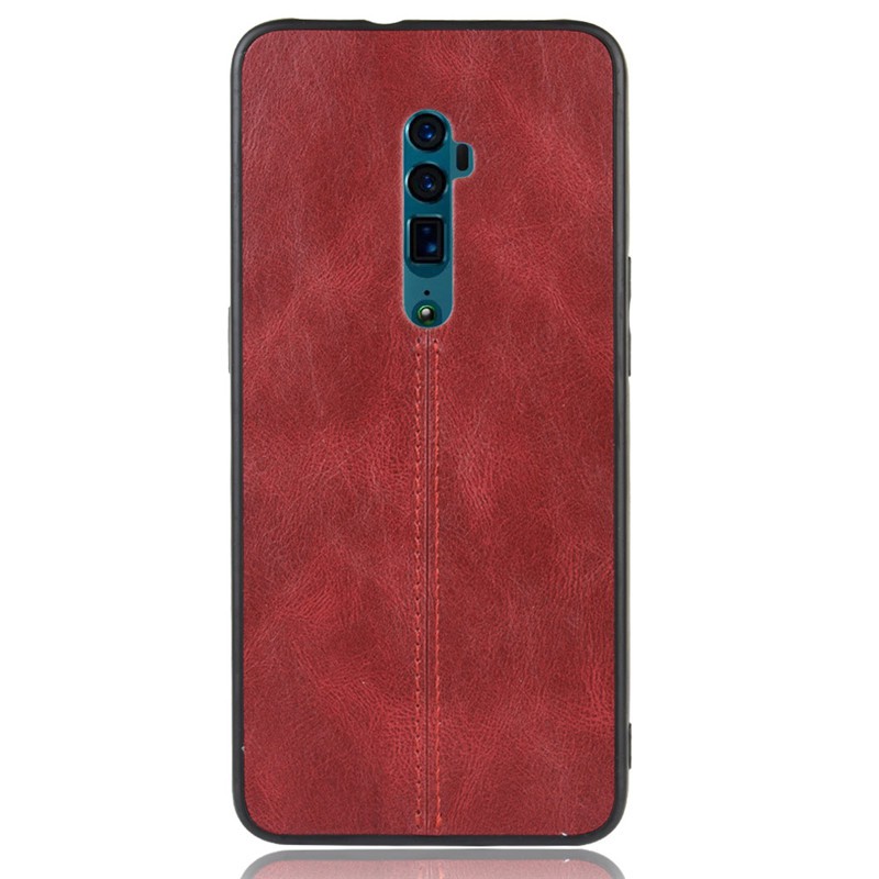 Ốp điện thoại da pu viền silicone cứng dành cho OPPO Reno 10X ZOOM