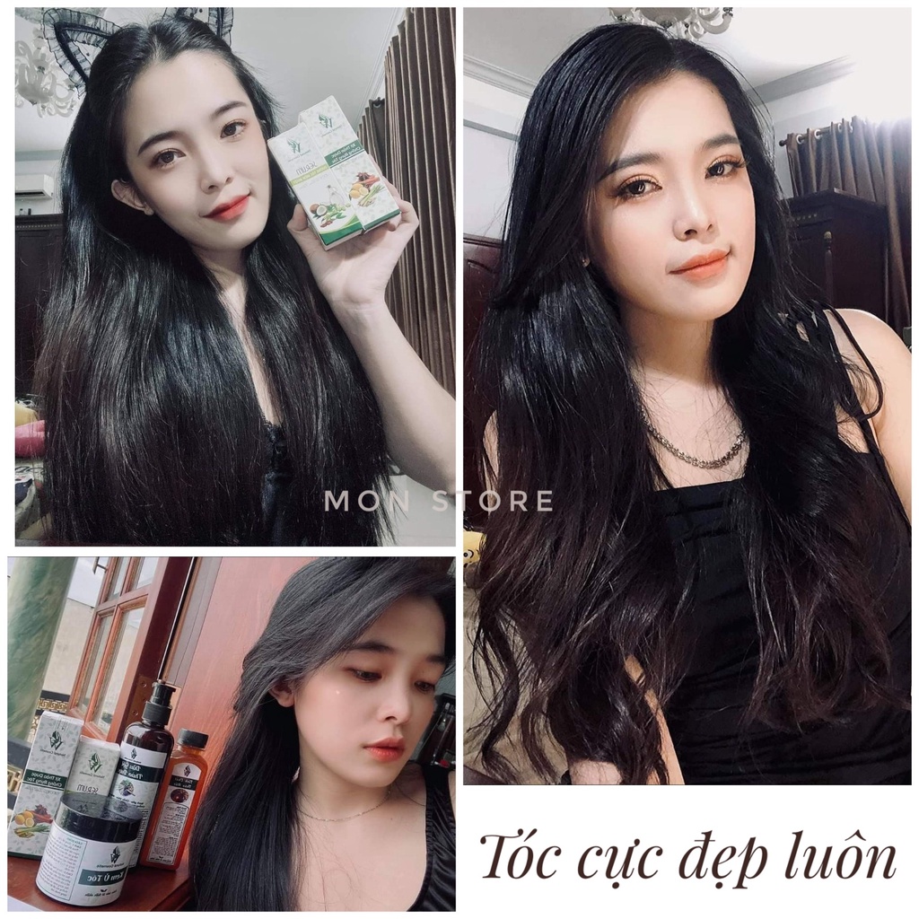 [COMBO LỚN] Dầu gội thảo dược 500ml + Tinh chất thảo mộc VV Natural giúp ngăn rụng, kích thích mọc tóc, giảm gàu nấm n