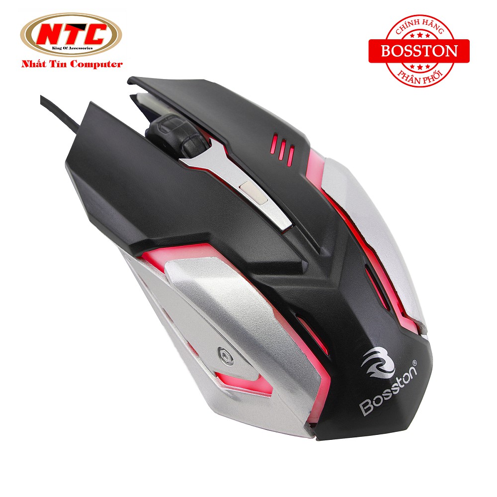 Chuột game Led đa màu Bosston M60