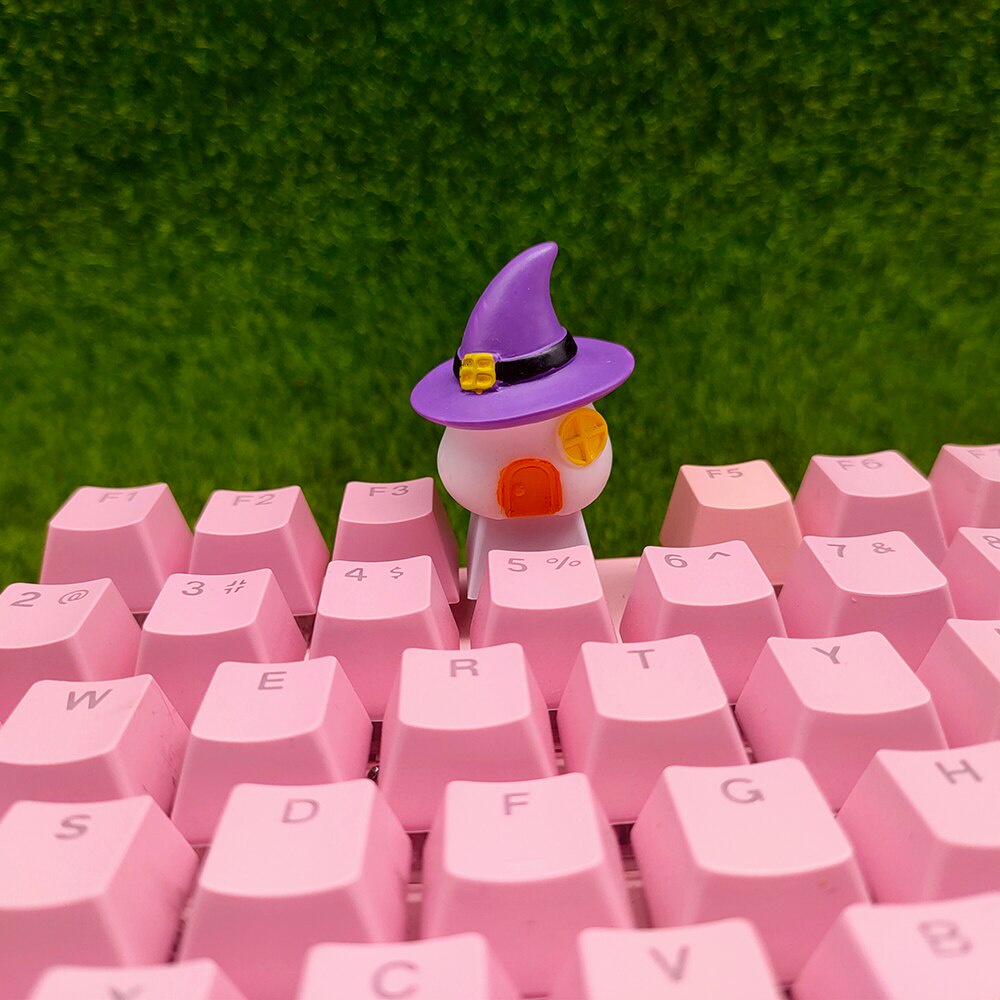 Nút Bàn Phím Cơ Lễ Hội Hóa Trang cute dễ thương R4 PBT Keycap