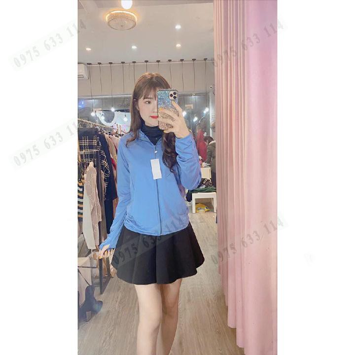 Áo chống nắng nữ❤️FREESHIP❤️Áo nắng nữ thông hơi vải thun lạnh đục lỗ hàng dày dặn