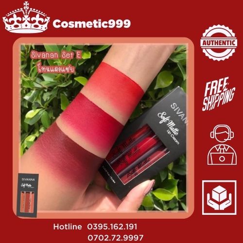 Son sivanna colors soft matte kip cream thái lan chính hãng - Cosmetic999