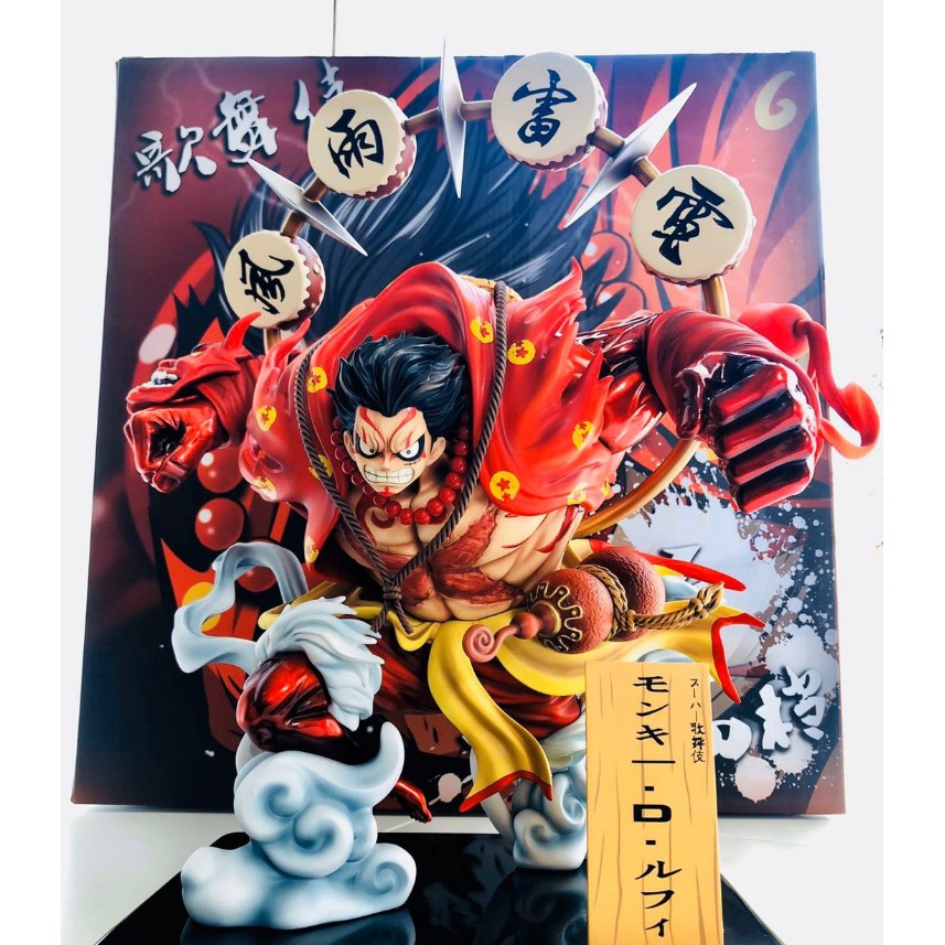 Mô hình Luffy Kabuki bộ sưu tập nhân vật One Piece