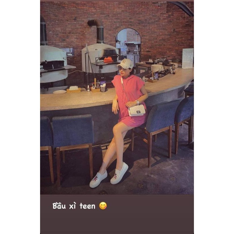 Váy xuông mũ cá tính TL