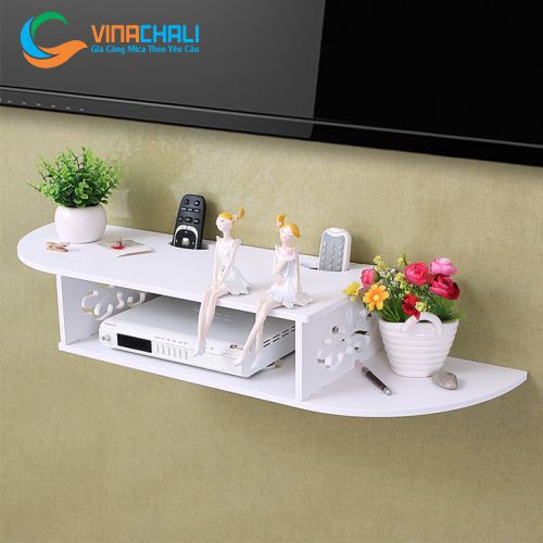 Kệ Để Modem Wifi Treo Tường, Điều Khiển Tivi
