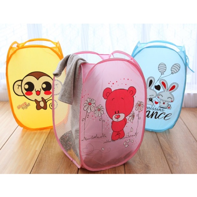 giỏ đựng đồ chơi, quần áo,thùng rác siêu tiện lợi