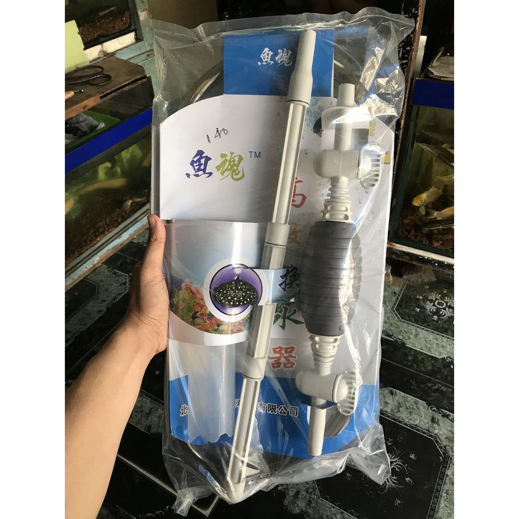 BỘ ỐNG BÓP THAY NƯỚC HỒ CÁ LOẠI LỚN