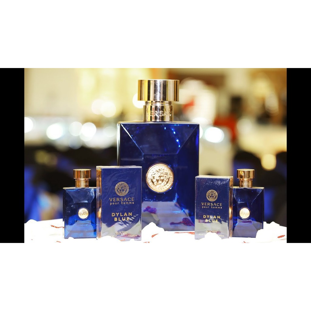 Nước hoa Versace Dylan Blue Pour Homme EDT 100ml, mạnh mẽ, tự tin | BigBuy360 - bigbuy360.vn