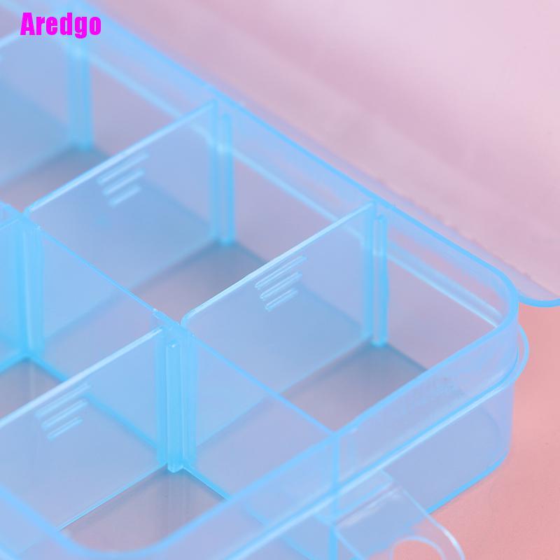 Hộp nhựa đựng trang sức 10 ngăn có thể điều chỉnh