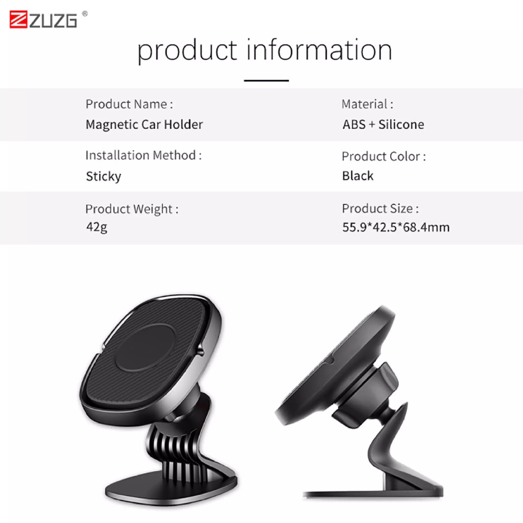 Giá đỡ điện thoại cho oto, xe hơi cao cấp ZUZG Z11