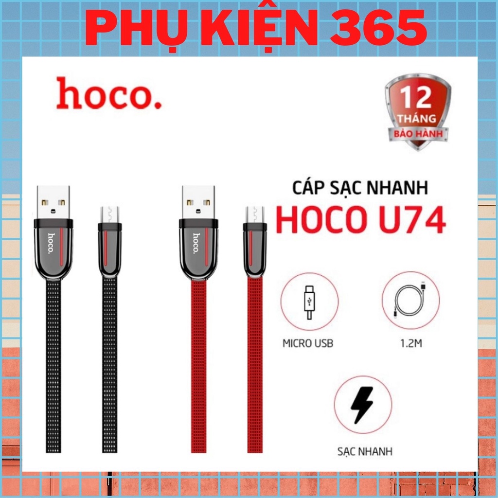 DÂY SẠC NHANH DÒNG 2.4A ĐẦU MICRO USB DÀI 1.2M- HÀNG CHÍNH HÃNG