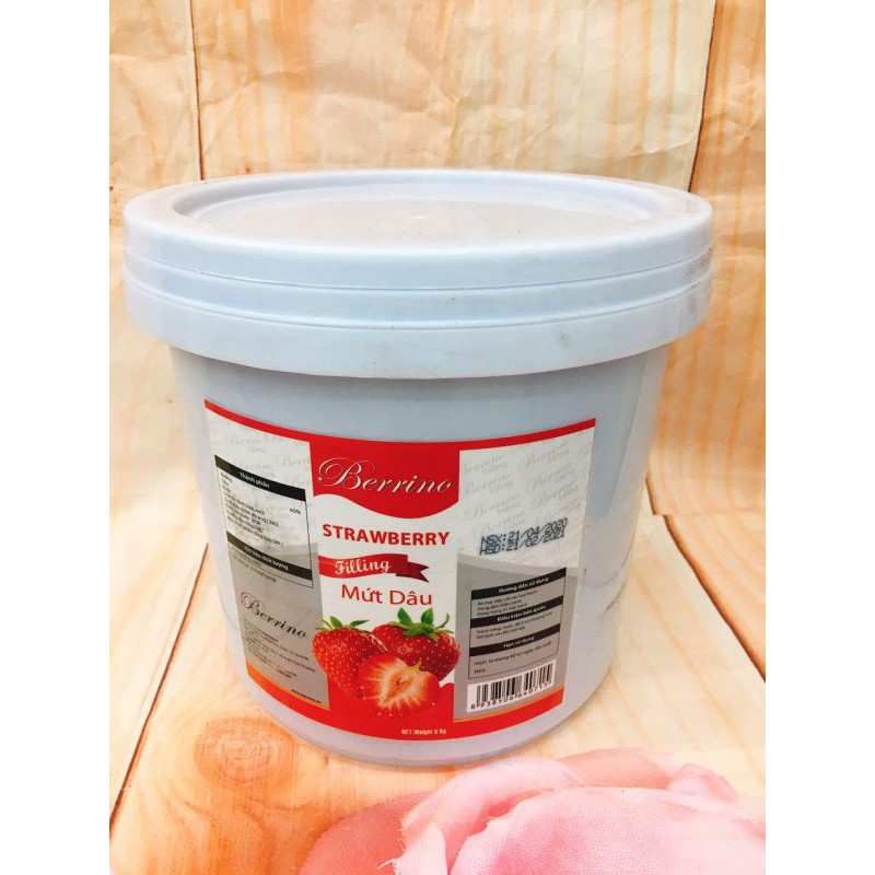 Mứt Berrino Dâu Tây Xô 5Kg
