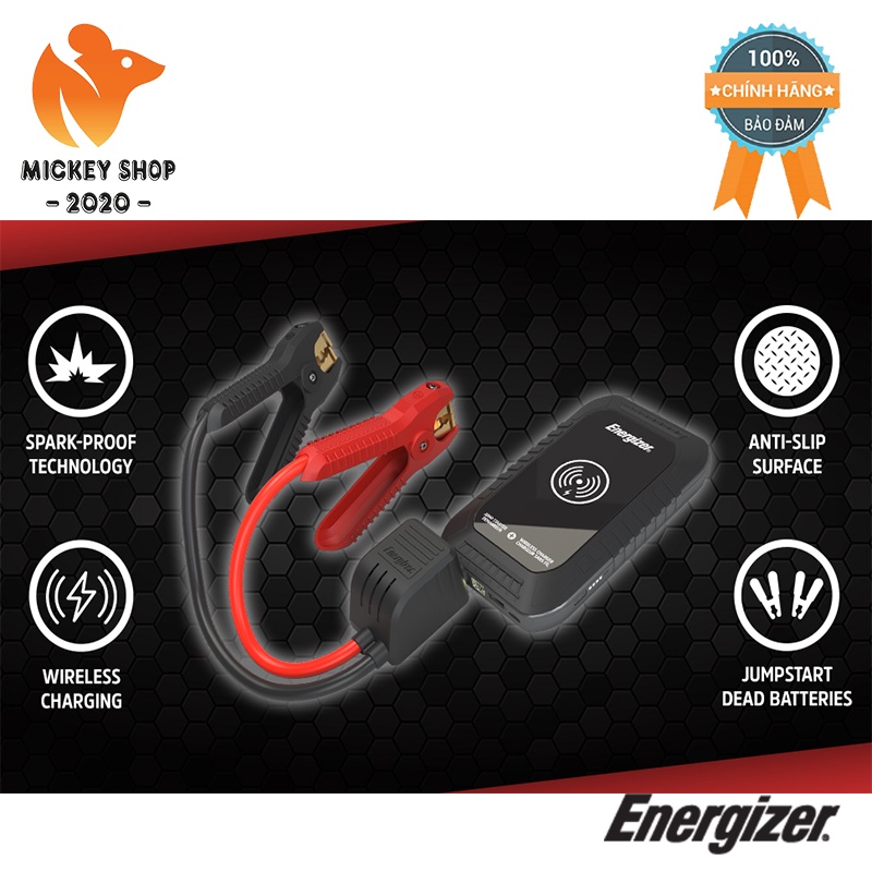 BỘ KÍCH BÌNH ĐA NĂNG Energizer 1000A - Mã ENJ1000 - BẢO HÀNH 12 THÁNg