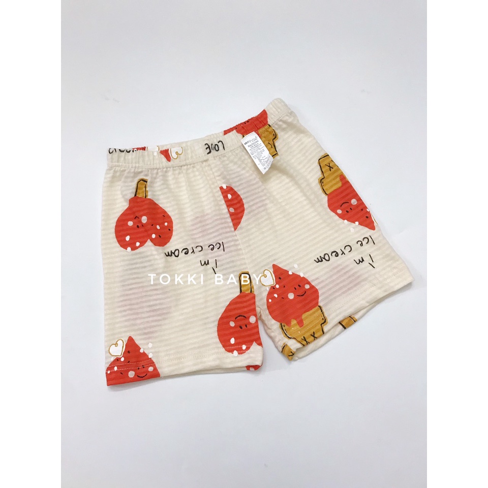 Bộ cotton giấy UniFriend xuất dư cho bé gái BUF007