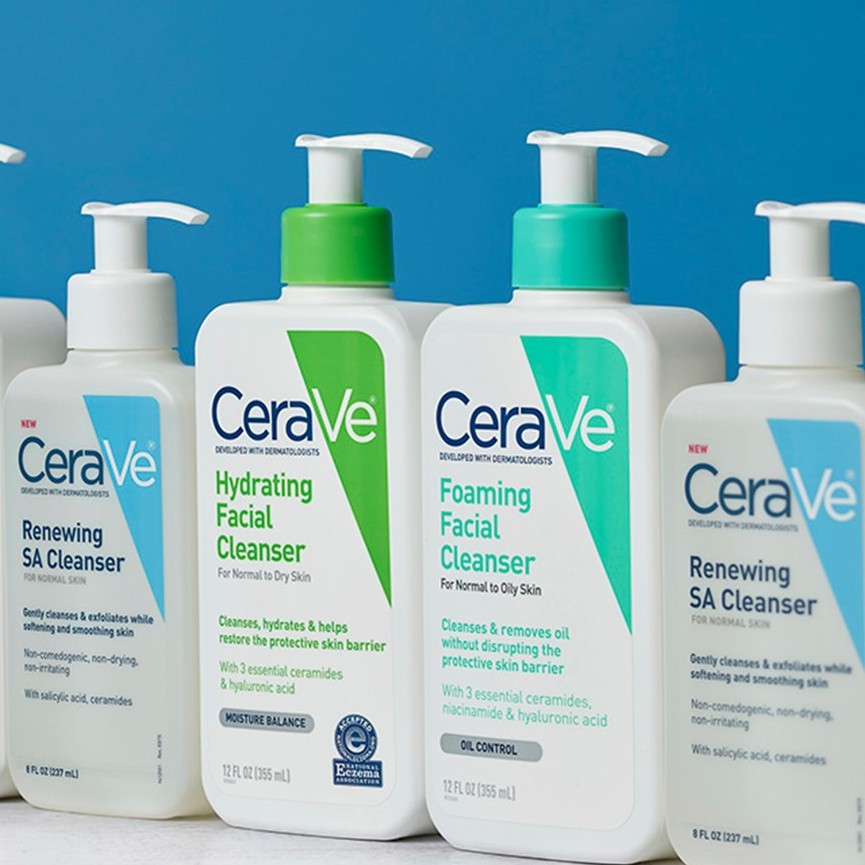  Sữa rửa mặt dịu nhẹ Cerave 236ml Pháp