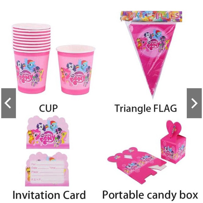 Bộ đồ ăn bằng giấy trang trí tiệc nhiều loại tùy chọn