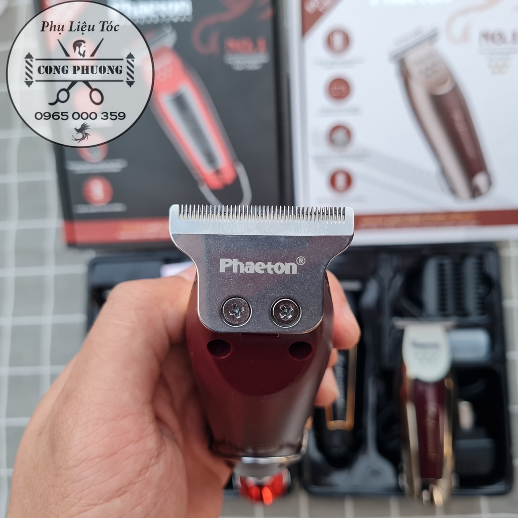 Tông đơ chấn viền, bấm viền Phaeton-Dùng thử- Bảo Hành 6 Tháng - Lỗi 1 Đổi 1 - Công Phượng Store