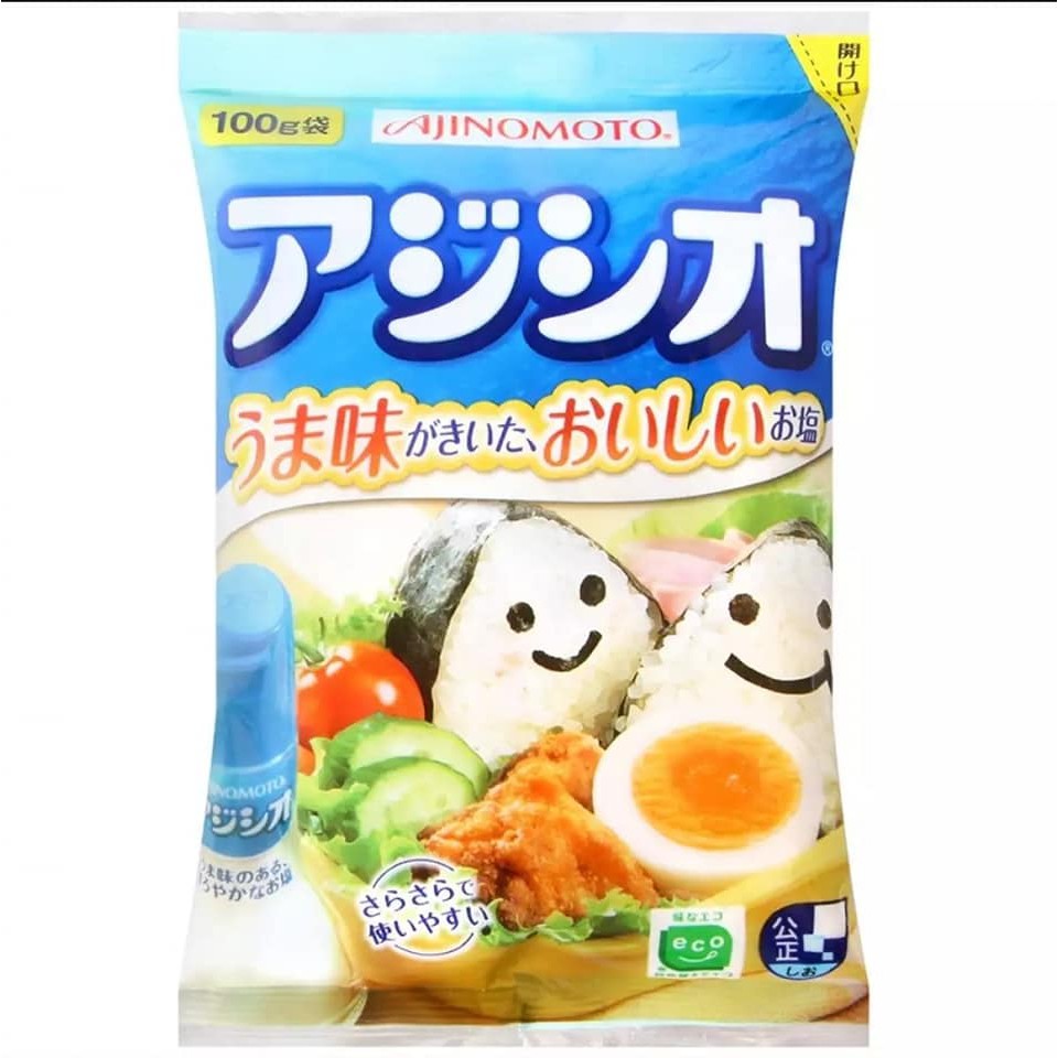 Muối nhẹ Eco Ajinomoto cho bé (100g)