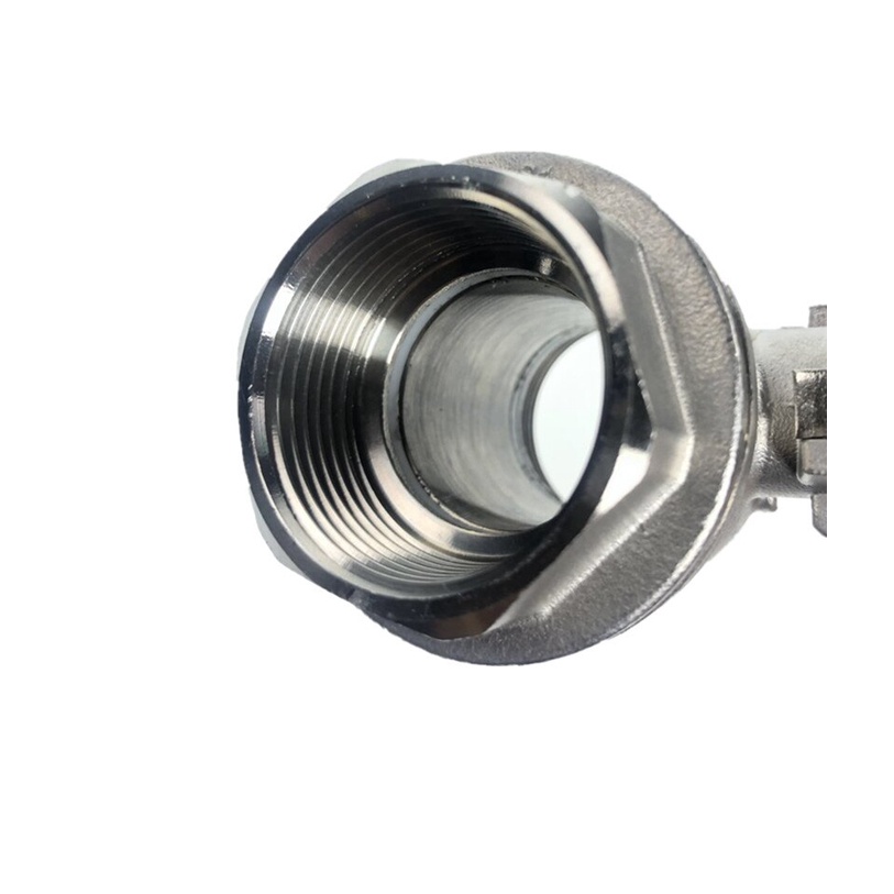 van tay gạt bi 2 đầu ren trong inox (inox 316) DN8, DN10, DN15, DN20, DN25, Dn34