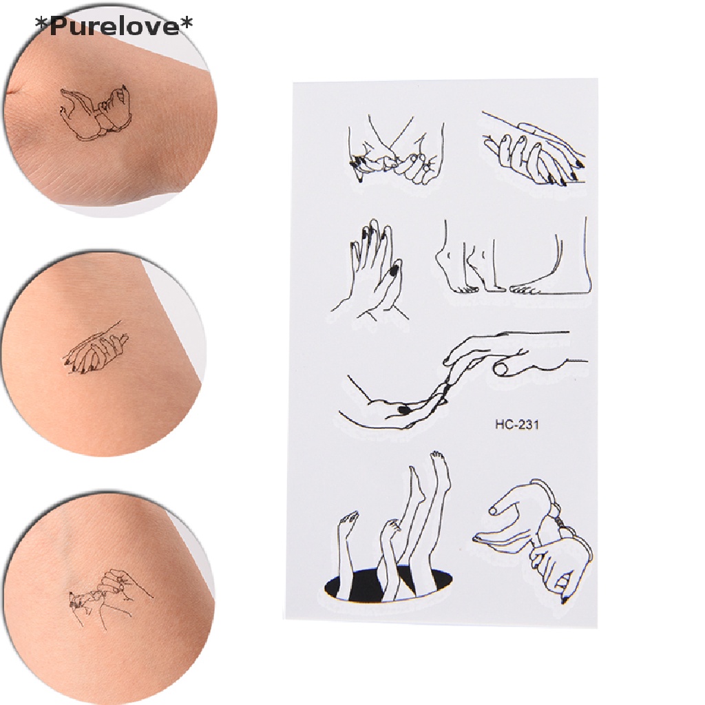 Hình Xăm Dán Tạm Thời Chống Thấm Nước Thiết Kế Quyến Rũ
