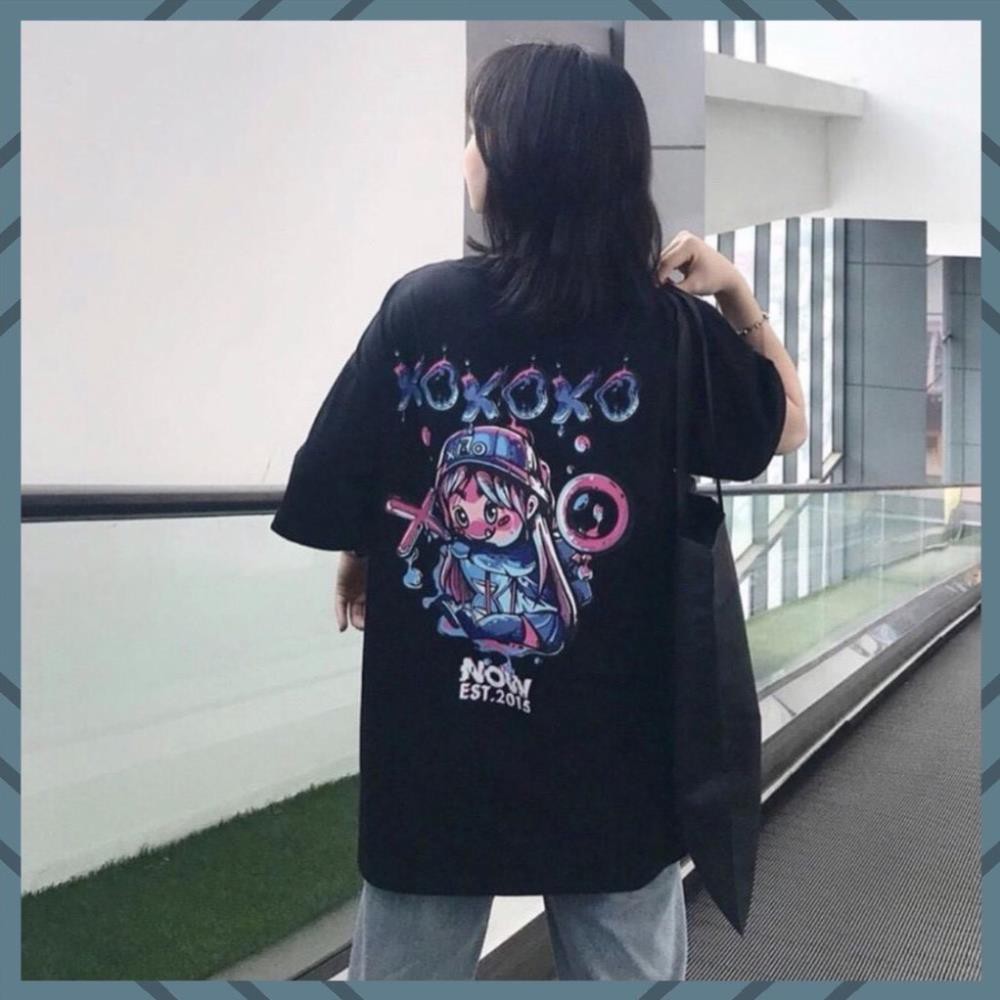 Áo thun tay lỡ XoXo Unisex nam nữ chất liệu Cotton oversize form rộng | BigBuy360 - bigbuy360.vn