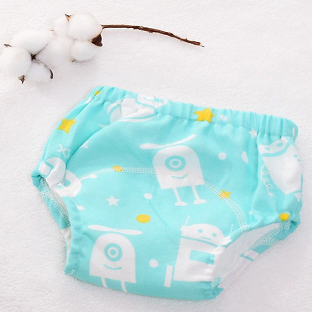 Quần bỏ bỉm 6 lớp Goodmama hàng Việt Nam cho bé trai gái từ 5-17kg Size 80/90/100/110 – PK02