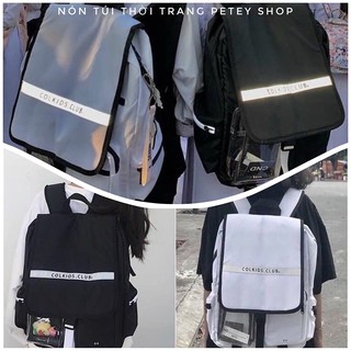 Balo thời trang unisex phản quang colkids.club size 30x40