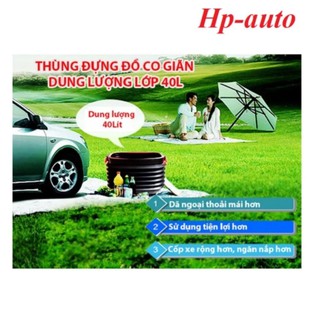Thùng đựng đồ co dãn 40L cho ô tô