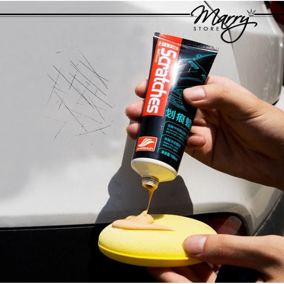 Sáp Xóa Vết Trầy Xước Và Đánh Bóng Sơn Cho Xe Hơi 100ml MARRYSTORE