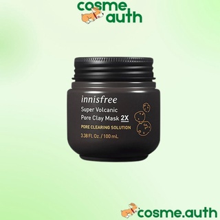 Mặt Nạ Đất Sét Innisfree Super Volcanic Pore Clay Mask 2X 100ml