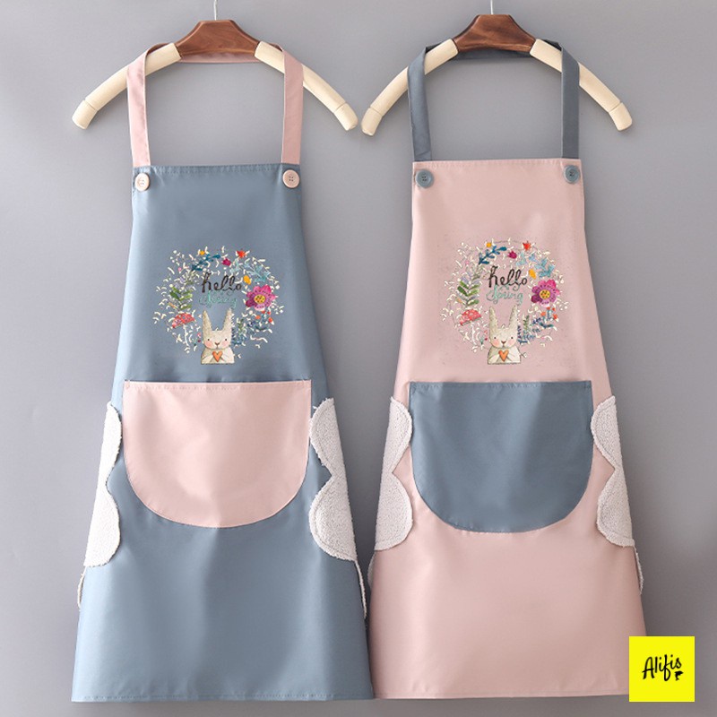 TẠP DỀ HOA THỎ XANH HỒNG