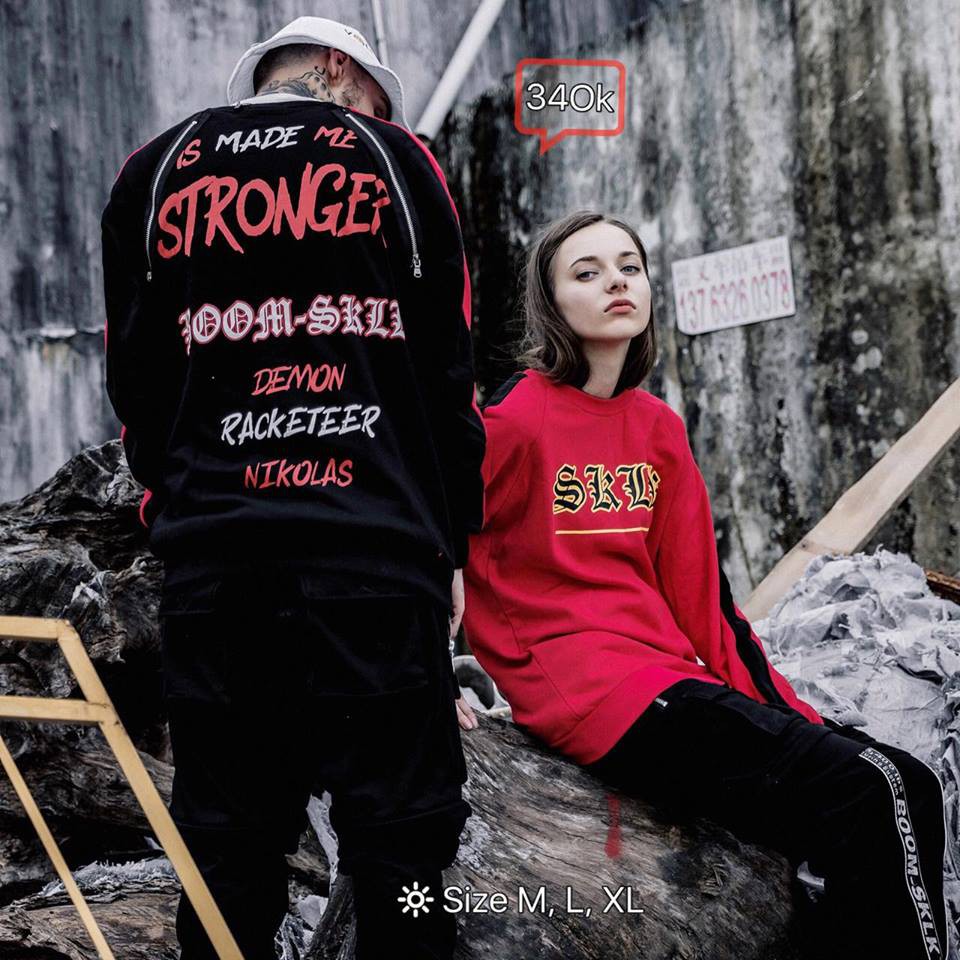 Áo tay dài Sweater 05 (da cá)