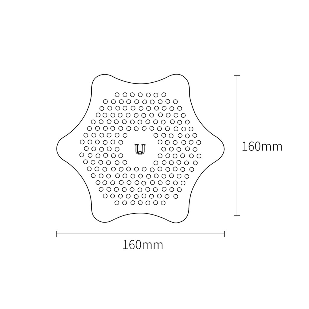 From Xiaomi Youpin Jordan&Judy Tấm lọc rác bằng silicon dễ vệ sinh sạch