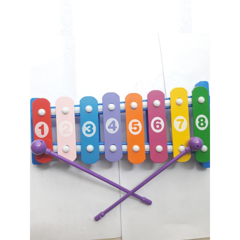 Đồ Chơi Đàn Gõ Xylophone 8 Thanh Kèm Số Cho Bé Phát Triển Năng Khiếu Âm Nhạc.GREAT