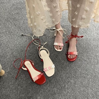 [ORDER] Sandal đế bệt quai trái tim (ảnh thật ở cuối)