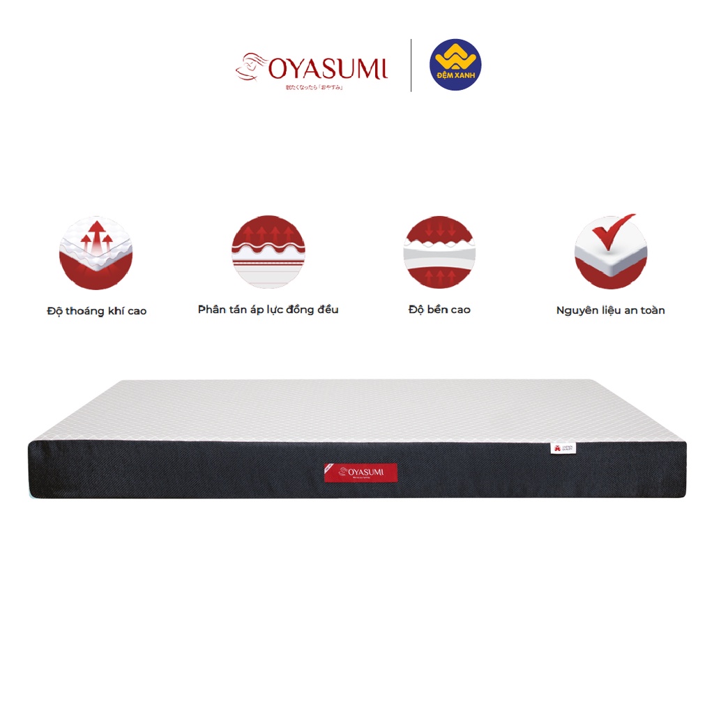 Đệm Foam Nhật Bản Oyasumi Aki