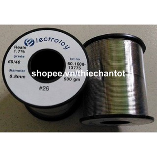 Chì Hàn Điện Tử Chuẩn Electroloy Nhẹ Nhiệt Tạo Mối Hàn Bóng Đẹp [ Tặng ngay thêm 5 mét khi mua từ 35 mét ]