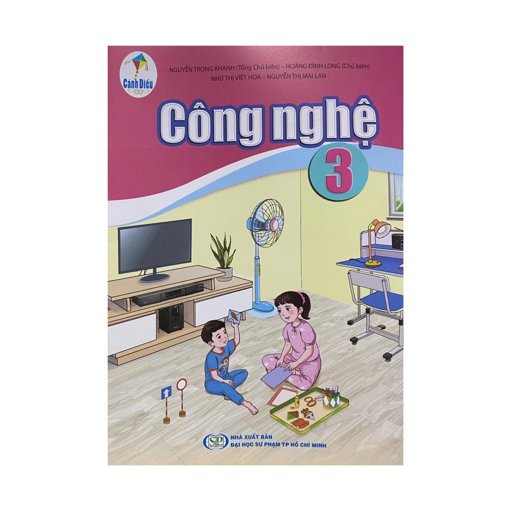 Sách - Công nghệ 3 ( Cánh diều ) + kèm bán 1 cuốn bé tập tô màu