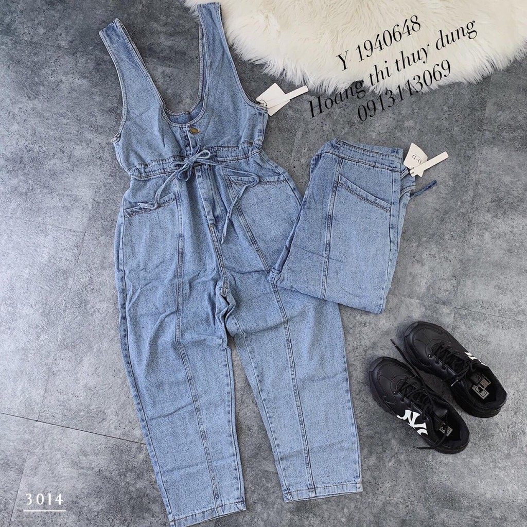 Yếm jean nữ dài Julido , quần yếm nữ cao cấp J650 | BigBuy360 - bigbuy360.vn