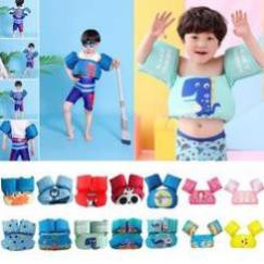 ÁO PHAO NÂNG NGỰC KÈM PHAO TAY CHO BÉ TẬP BƠI màu sắc và hình thù ngộ nghĩnh dành cho bé | BigBuy360 - bigbuy360.vn