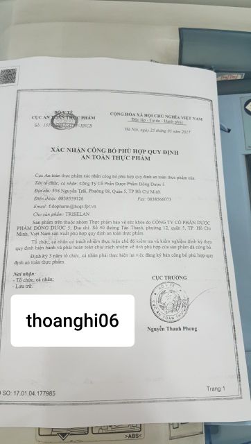 Thực phẩm chức năng : Triselan | BigBuy360 - bigbuy360.vn