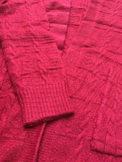 Áo len cadigan dáng dài sọc thừng mẫu mới | BigBuy360 - bigbuy360.vn