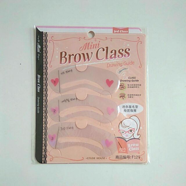 Khung kẻ chân mày 3 kiểu