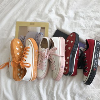 Giày Ulzzang nữ phiên bản tình yêu năm 2019