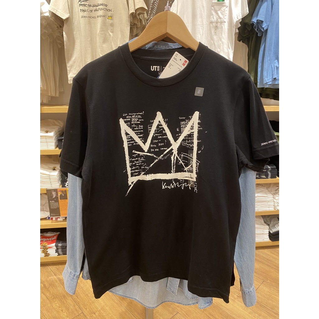 Áo Thun Uniqlo x Keith Ngắn Tay In Họa Tiết Cá Tính Trẻ Trung